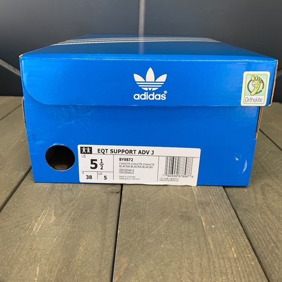 Adidas EQT Support ADV J Off White Beige Size 5.5 - Picture 6 of 6
